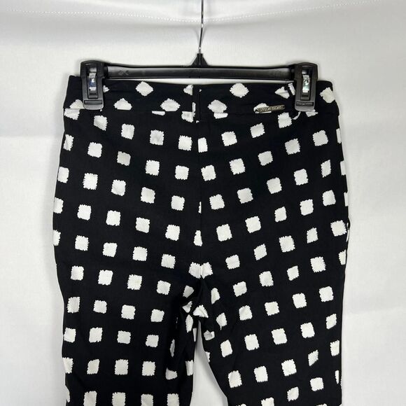 I Love Tyler Madison Black & White Geo Print Skinny Pants (S/P) - Picture 5 of 8